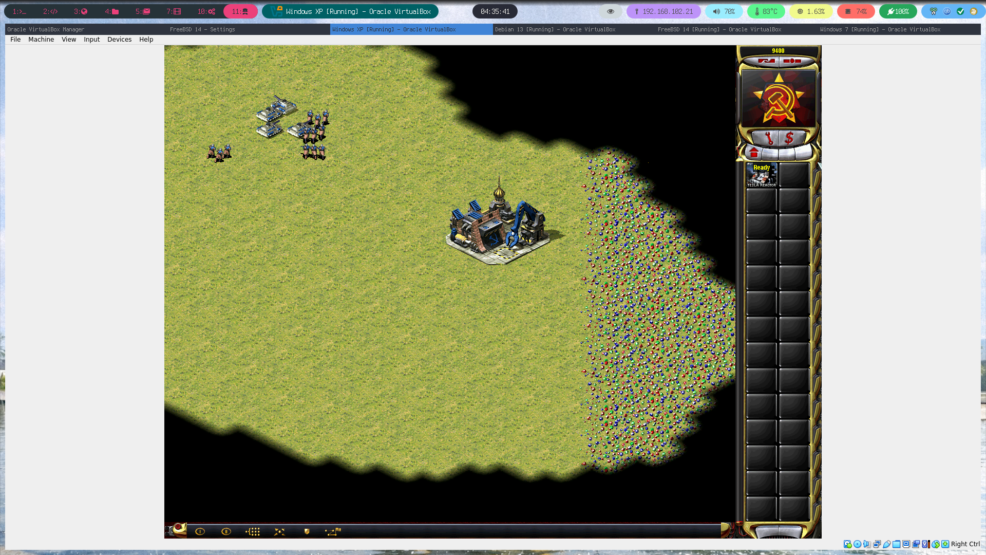 Windows XP VM